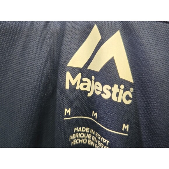 Tampa Bay Rays Jacket Mens M Majestic Cool Base Quarter Zip MLB Pullover NWT - Picture 5 of 8